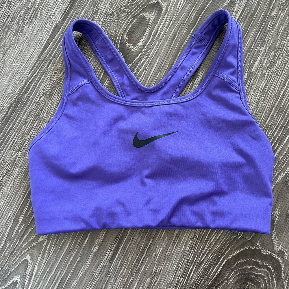 Nike purple sports bra